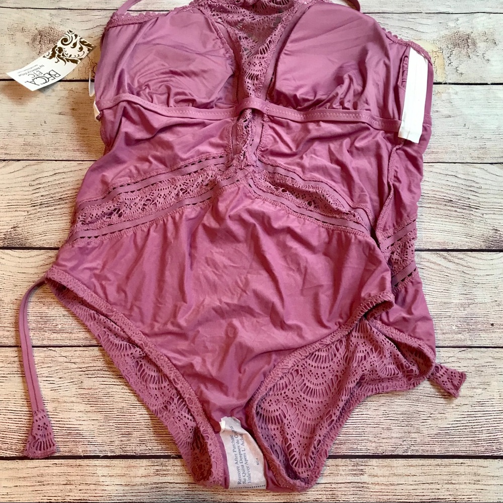 SOLD  Becca Etc. Rebecca Virtue onepiece L 2x - Picture 9 of 10
